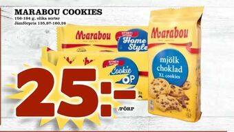 Matdax Marabou cookies erbjuda