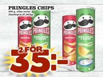 Matvärlden Tensta Pringles chips erbjuda