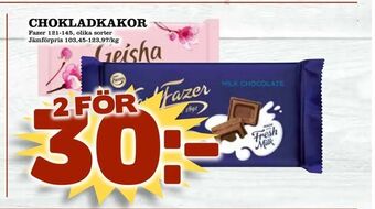 Matvärlden Tensta Chokladkakor erbjuda