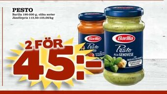Matvärlden Tensta Pesto erbjuda