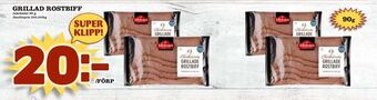 Nya Pulsen Grillad rostbiff erbjuda