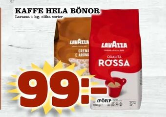 Prisma Mat Kaffe hela bönor erbjuda