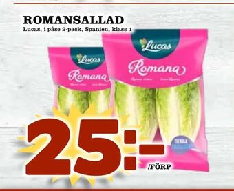Prisma Mat Romansallad erbjuda