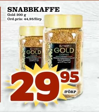 Supergrossen Snabbkaffe erbjuda