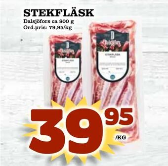 Stekfläsk