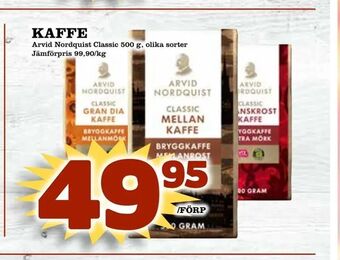 Supergrossen Kaffe erbjuda