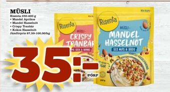 Din Mat Müsli erbjuda