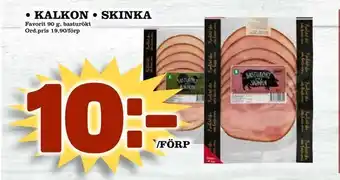 Din Mat Kalkon • skinka erbjuda