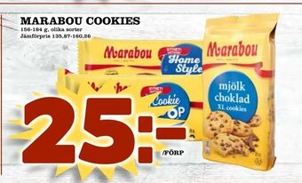 Din Mat Marabou cookies erbjuda