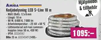 Hornbach Kedjebelysning LED S-Line 10 m erbjuda