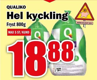Matdax Hel kyckling erbjuda