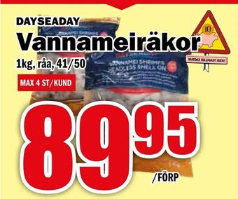 Matdax Vannameiräkor erbjuda