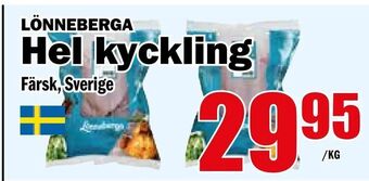 Matdax Hel kyckling erbjuda