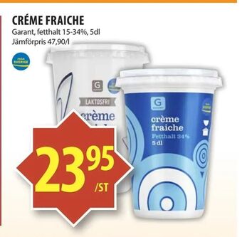 Matvärlden Tensta Créme fraiche erbjuda