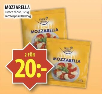 Matvärlden Tensta Mozzarella erbjuda