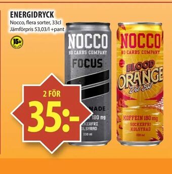 Matvärlden Tensta Energidryck erbjuda