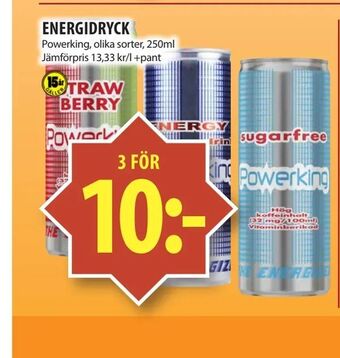 Matvärlden Tensta Energidryck erbjuda