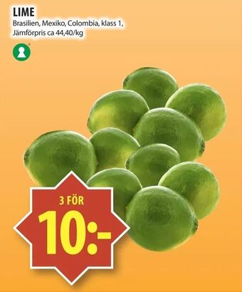 Matvärlden Tensta Lime erbjuda
