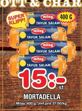 Nya Pulsen Mortadella erbjuda