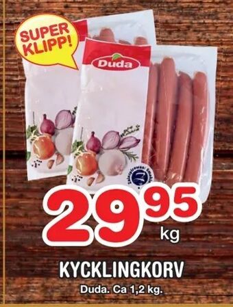 Nya Pulsen Kycklingkorv erbjuda