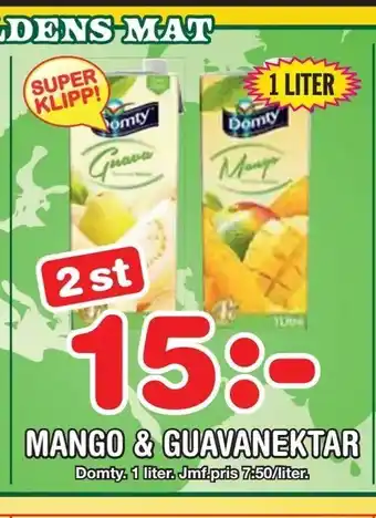 Nya Pulsen Mango & guavanektar erbjuda