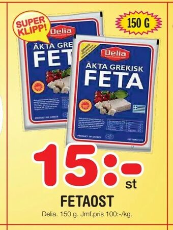 Nya Pulsen Fetaost erbjuda
