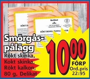 Supergrossen Smörgåspålägg erbjuda