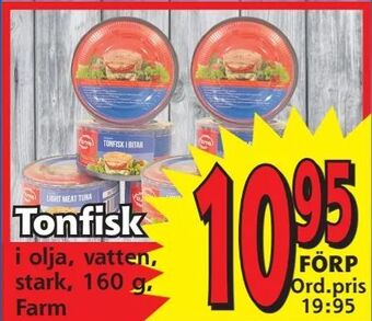 Supergrossen Tonfisk erbjuda