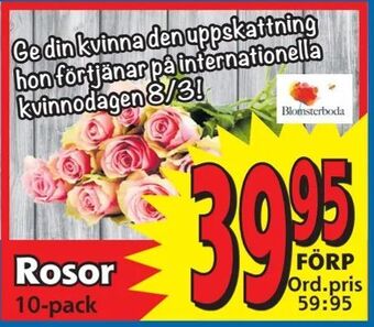 Supergrossen Rosor erbjuda