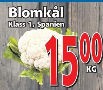 Supergrossen Blomkål erbjuda