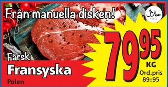 Supergrossen Fransyska erbjuda