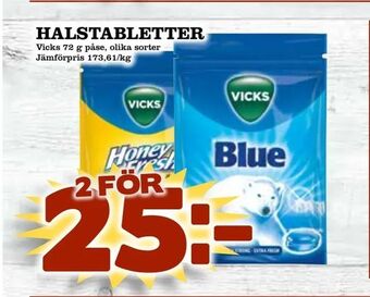 Nya Pulsen Halstabletter erbjuda