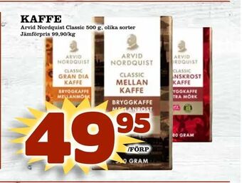 Nya Pulsen Kaffe erbjuda