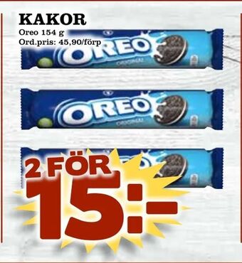 Supergrossen Kakor erbjuda
