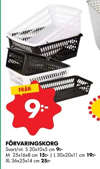 ÖoB Förvaringskorg erbjuda