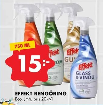 ÖoB Effekt rengöring erbjuda
