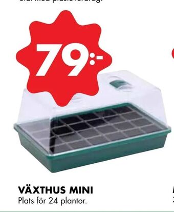 ÖoB Växthus mini erbjuda
