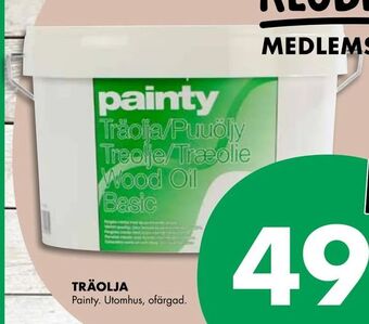 ÖoB Träolja erbjuda
