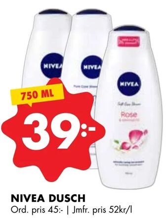ÖoB Nivea dusch erbjuda