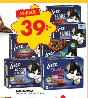 ÖoB Latz kattmat erbjuda