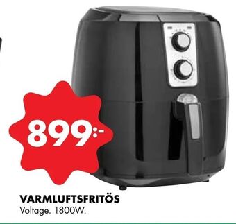 ÖoB Varmluftsfritös erbjuda