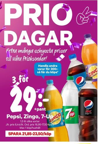 City Gross Pepsi Läskedryck erbjuda