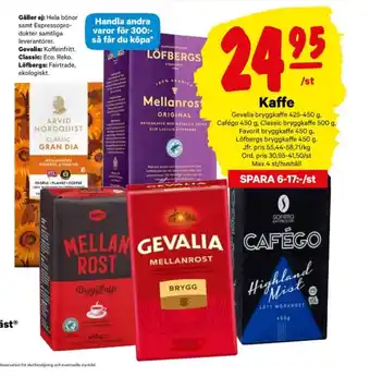 City Gross Favorit Kaffe malet erbjuda