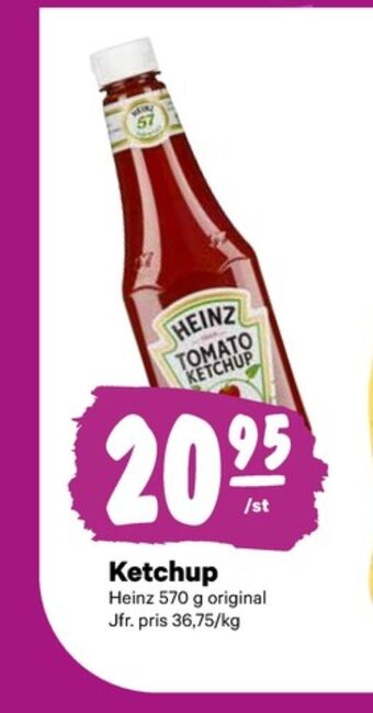 City Gross Heinz Ketchup erbjuda
