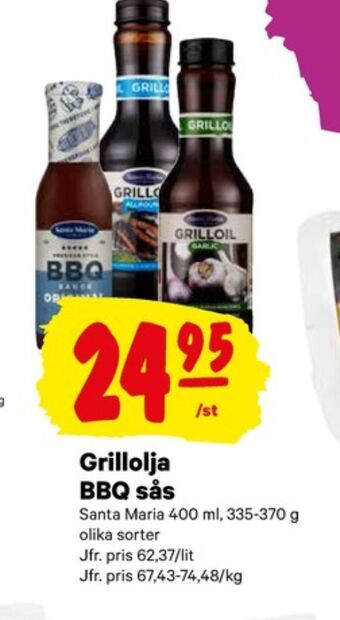 City Gross Santa Maria Grillolja erbjuda