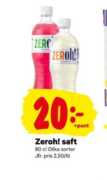 Zeroh Lättdryck