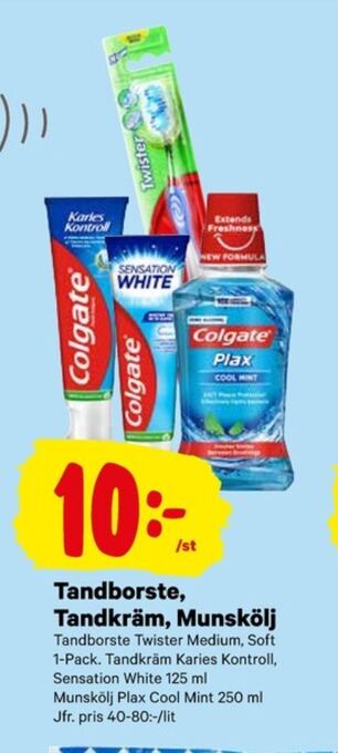 City Gross Colgate Tandborste erbjuda