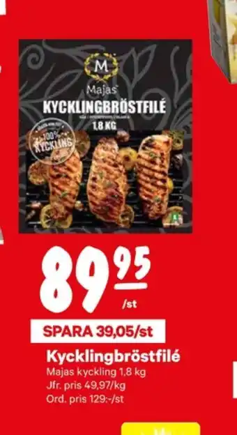 City Gross Majas Kycklingbröstfilé erbjuda