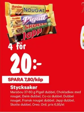 City Gross Marabou Chokladbar erbjuda