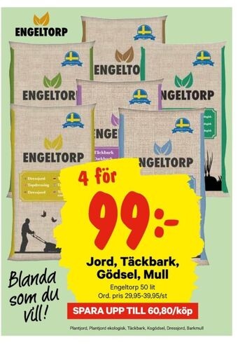 City Gross Engeltorp Plantjord erbjuda